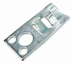 Eye Socket Steel Galvanized 3/8" (#37 w-1/4" Holes)