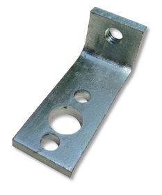 Angle Bracket Tapped 3/8"(UL)lag/dr Screw Model Galv(300/51#