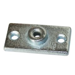 Ceiling Flange Malleable Iron Zinc 3/8"