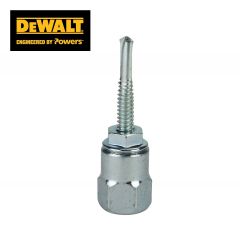 DEWALT Steel Bottom Mount 1/4-20 SHANK X 1-1/2" LENGTH WITH #5 NUT FOR 3/8" THREADED ROD