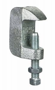 Beam Clamp Wide Throat Galvanized 1/2" UL FM