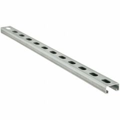 Strut Shallow Precut 60"long w/end caps 14ga 1-5/8" x 13/16"