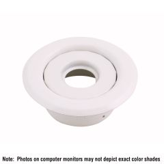 Escutcheon Recessed (Standard Skirt) WH 1/2" IPS UL