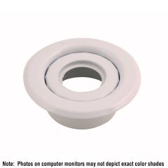 Escutcheon Recessed (Standard Skirt) WH 3/4" IPS UL