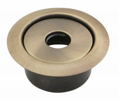 Escutcheon Recessed (Large) AB 1/2" IPS