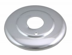 Escutcheon 1PC Steel (CP) 1/4 x 1/2 IPS