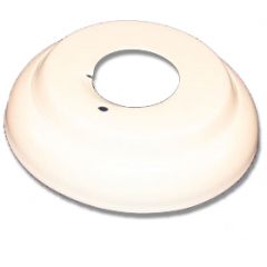 Escutcheon 1PC Steel (WH) 1 X 1/2" IPS (200/24#)