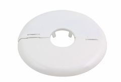 Escutcheon Replacement 2PC Steel Split WH 1/4" X 3/4" IPS