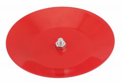 2PC BAFFLE PLATE ONLY RED f/ fire sprinkler headguard