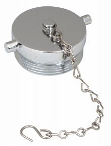 FDC Plug&Chain 2-1/2"NST PB Chrome Plate