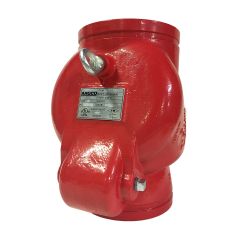 Fire Protection Grooved Check Valve 8" Ductile Iron Red