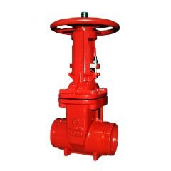 Fire Protection OS&Y Gate Valve D.I. Body Grooved 8" UL/FM