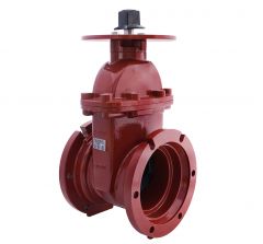 NRS Gate Valve D.I. Body MJ 4" UL/FM (12)