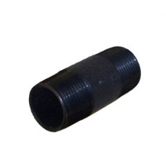 Pipe Nipple  Steel 1-1/4" X CLOSE Black (import)(25/150/6#)