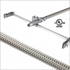 Fire Sprinkler Flexible Drop Hose 72" (1/2") Unbraided UL