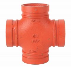 Grooved Straight Cross 1-1/2" Standard Radius (401)