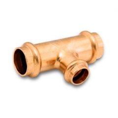 Copper Press Fitting 1"Prs x 1"Prs x ½"Prs Tee (5/50/20#)