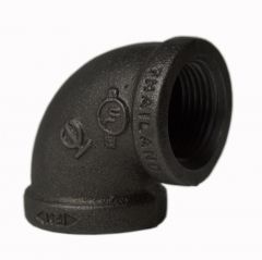 Pipe Fitting Ductile Iron 90° Elbow 1-½" (16/32/38#)