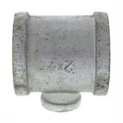 PIPE FITTING Malleable Iron Galv Red Tee 2"x2"x½"(10/20/33#)