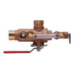 M2511A TESTanDRAIN Inspector's Test Valve f/Pressure Relief, Alternate Handle Location(Includes PRV) 2" x 1/2" (5.6K) GxG