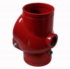 FireProtection Riser Check Valve 4" (shotgun)Groove x Groove