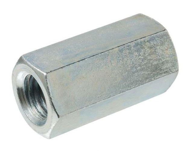 Rod Couplings  3/8" x 1-1/8" Zinc