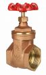Brass Gate Valve 1-1/2" NPT thread 200#