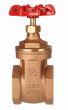 Brass Gate Valve 1-1/2" NPT thread 200#
