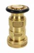 Fire Hose Nozzle 1.5" Cast Brass NST UL/FM