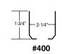 Escutcheon Cup Only for 400 Aluminum 1/2" IPS
