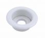 Escutcheon Recessed (Standard Skirt) WH 1/2" IPS UL