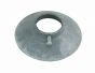 Wall Plate 1-1/2" IPS Cast Iron Galvanized w/ Set Screw