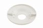 Escutcheon Replacement 1PC Plastic WH Split 5/8" X 1/2" IPS