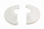 Escutcheon Replacement 1PC Plastic WH Split 5/8" X 1/2" IPS