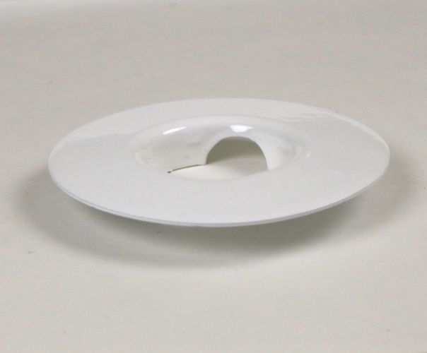 Escutcheon F991 OLD TYCO semi recessed Alum White