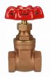 Brass Gate Valve  3/4" NPT thread 200#