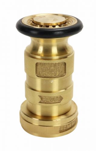 Fire Hose Nozzle 1.5" Cast Brass NST UL/FM