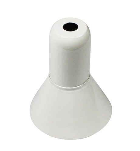 Escutcheon 2PC 399 ALUMINUM WHITE 1/2"IPS(3-3/4" TO 6"Adj)