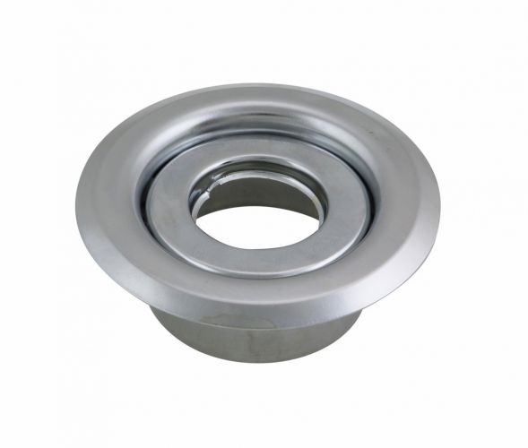 Escutcheon Recessed (Standard Skirt) CP 3/4" IPS UL