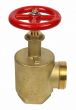 Fire Hose Angle Valve 2-1/2" NY CORP THREAD 3.00 x 8TPI (TOLEDO, OH and LINCOLN, NE)