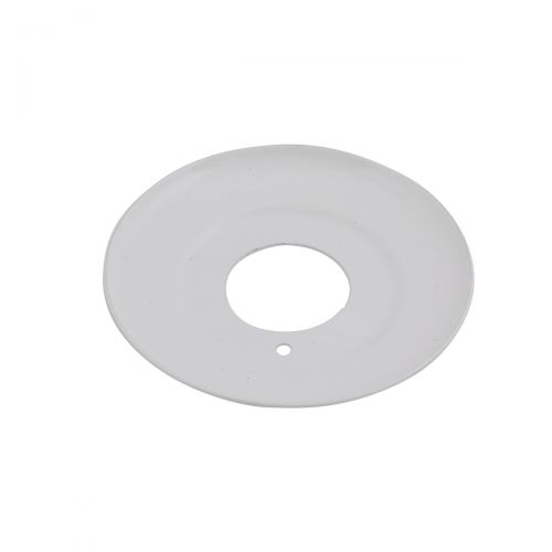 Escutcheon 1PC Alum (WH) 3/4" x 3/4" IPS