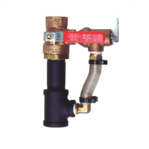 M3011A InspectorsTEST Ball Valve w/Pressure Relief 1" x 1/2" (5.6K)