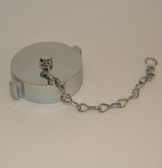 Fire Hose Cap & Chain  2-1/2