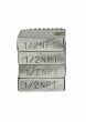 PT 12R Pipe Dies 1/2" NPT HSS fits 37870
