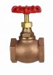 Globe Valve 2" 200# NPT thread w/Rubber Seat