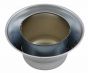 Escutcheon Replacement 2PC Steel Split Cup W/Standard Skt CP 1/2"IP