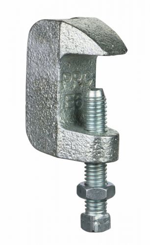 Beam Clamp Wide Throat Galvanized 1/2" UL FM