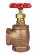 Angle Valve 1-1/4" NPT thread 200# w/Rubber Seat