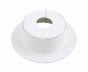 Escutcheon Replacement 2PC Alum WH Split 3/4" Deep W/Skt 1/2"