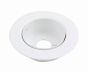Escutcheon Replacement 2PC Alum WH Split 3/4" Deep W/Skt 1/2"